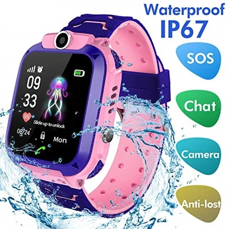 Smartwatch Watches For Kid Boy - 2G Kids ساعة ذكية SOS Call