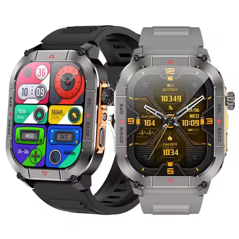Smartwatch Sports Watches For Men - جديد HK84 الرجال ساعة ذكية AMOLED