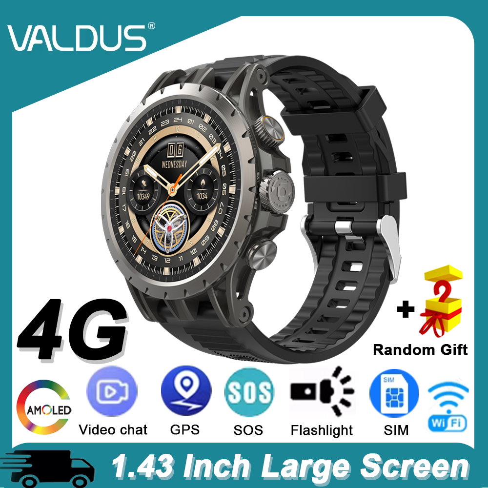 Watch Iwo - VALDUS VG54 ساعة ذكية AMOLED مع