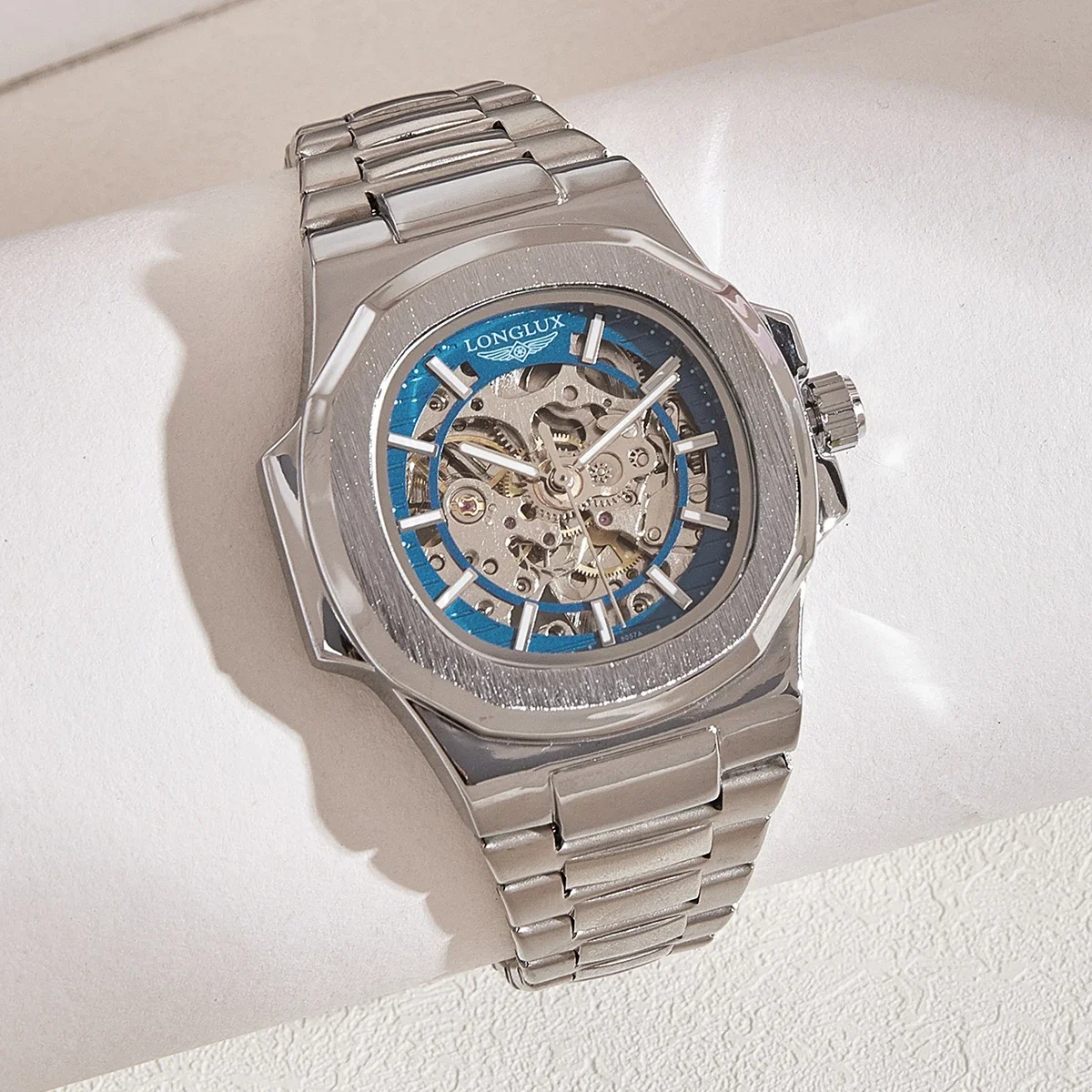 Seiko Watch 5 Sports - ساعة لونغ لوكس رجالية أوتوماتيكية ميكانيكية