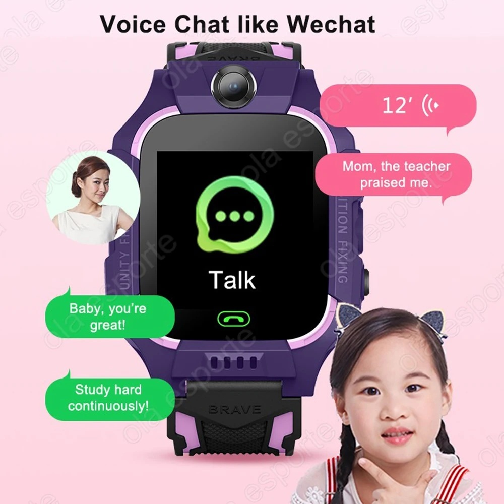 ساعة ذكية للأطفال 2G بطاقة Sim - مراجعة Smartwatch Watches For Kid Boy وسعره