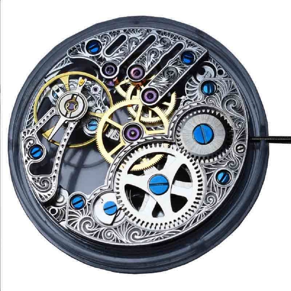 حركة سيجل ST3620K هيكلية مجوفة - مراجعة Skeleton Mechanical Watch وسعره