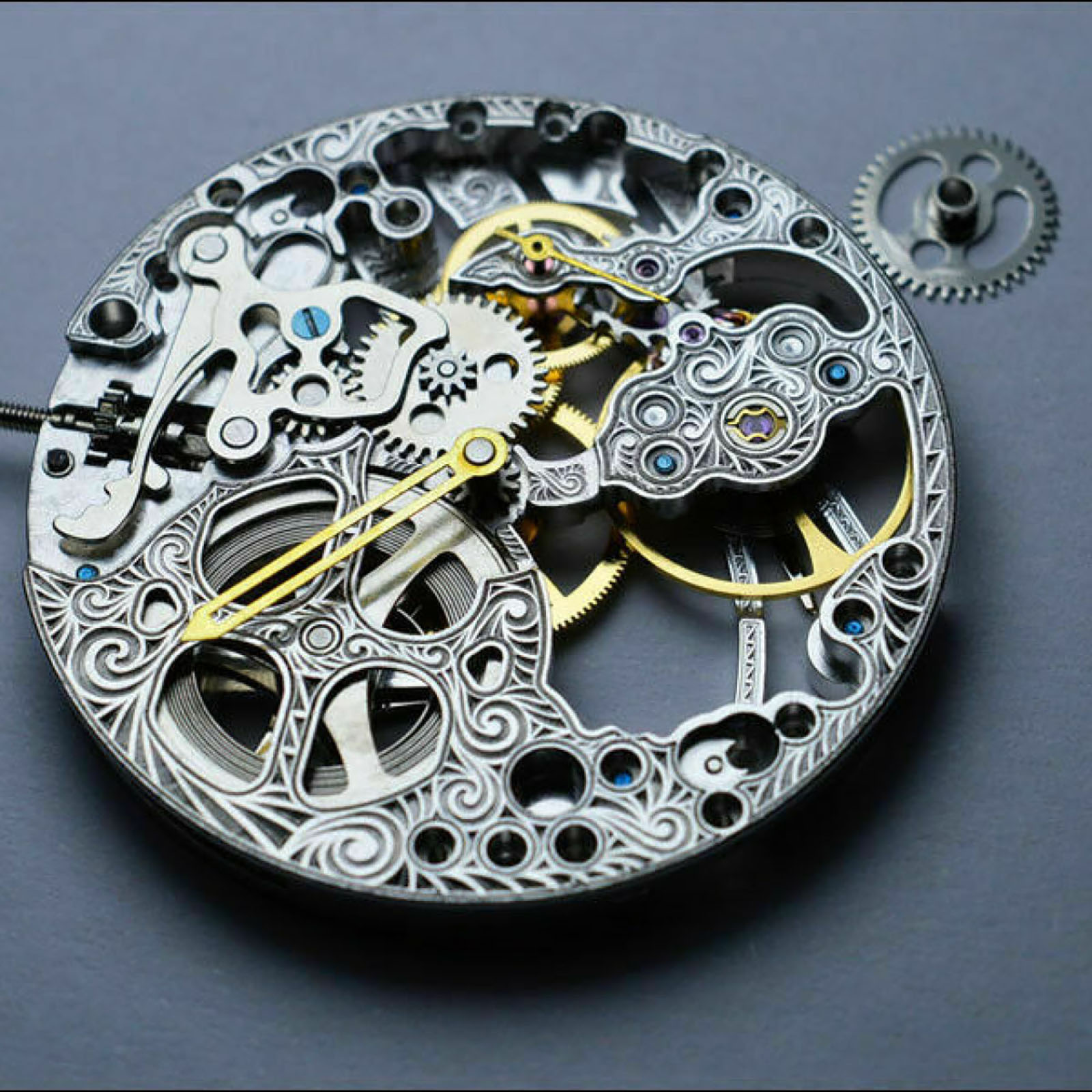 حركة سيجل ST3620K هيكلية مجوفة - مراجعة Skeleton Mechanical Watch وسعره