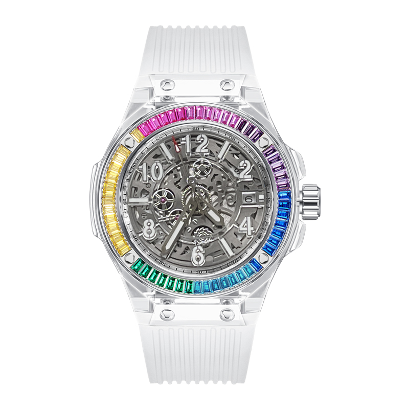 ساعة يد نسائية أوتوماتيكية من  - مراجعة Skeleton Mechanical Watch وسعره