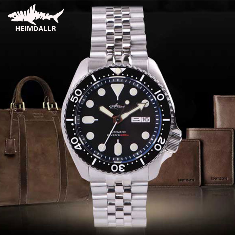 HEIMDALLR Sharkey SKX007 ساعة  - مراجعة Seiko Watch 5 Sports وسعره