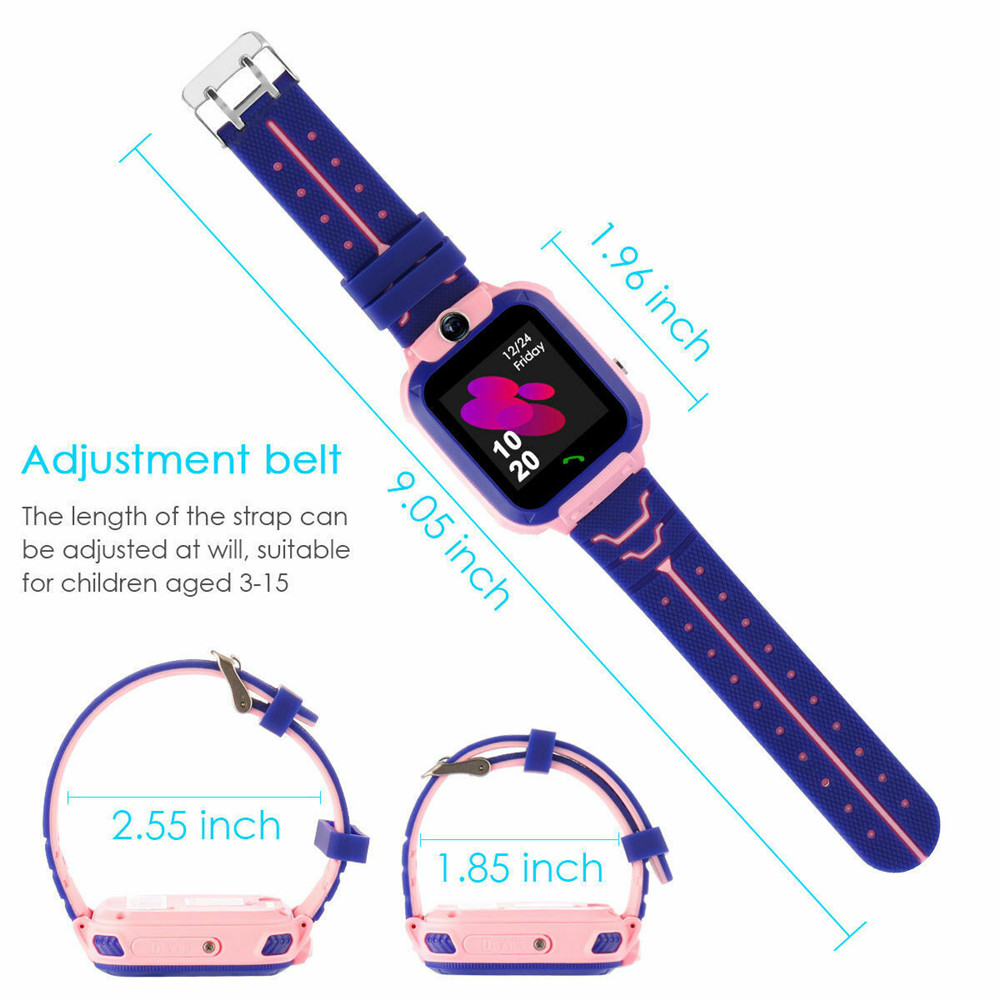 2G Kids ساعة ذكية SOS Call LBS - مراجعة Smartwatch Watches For Kid Boy وسعره