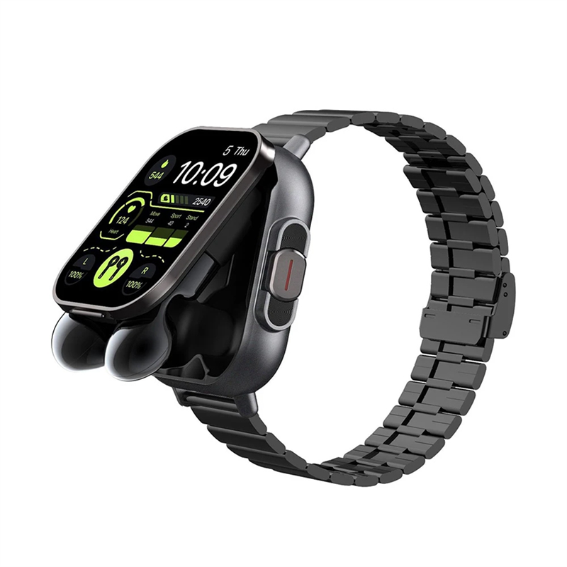A32T-2 في 1 سماعة لاسلكية تعمل - مراجعة Smartwatch Noise Watches وسعره