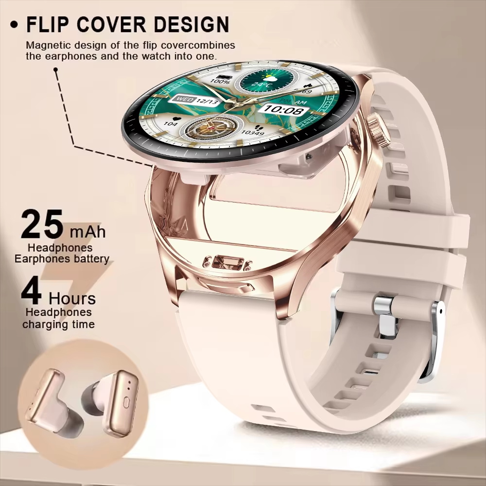ساعة ذكية DAORKOW T98 مع سماعا - مراجعة Smartwatch Noise Watches وسعره
