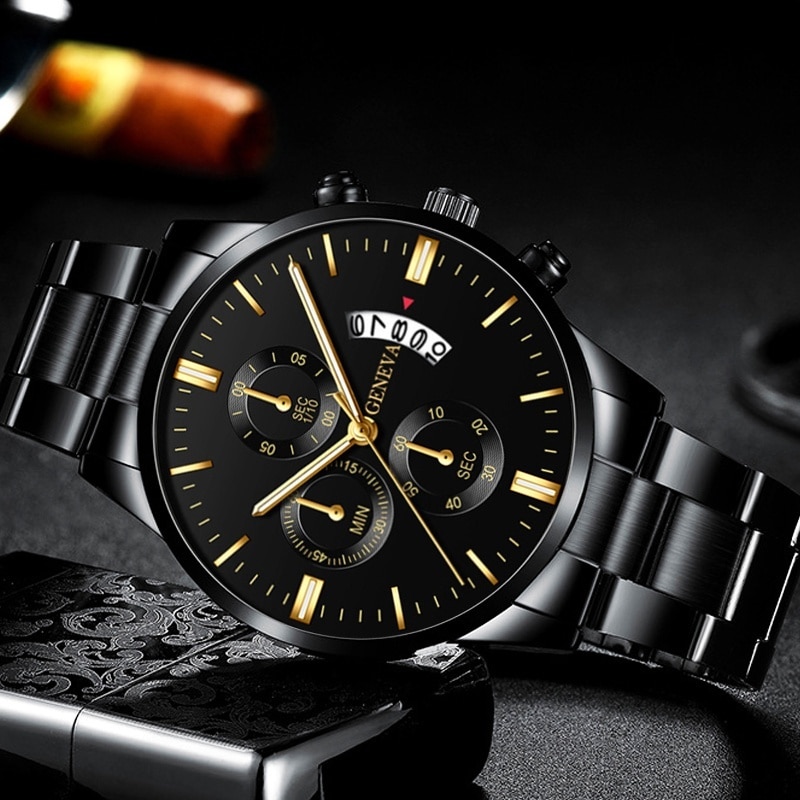 ساعة رجالية عصرية بتقويم فاخر  - مراجعة Seiko Watch 5 Sports وسعره