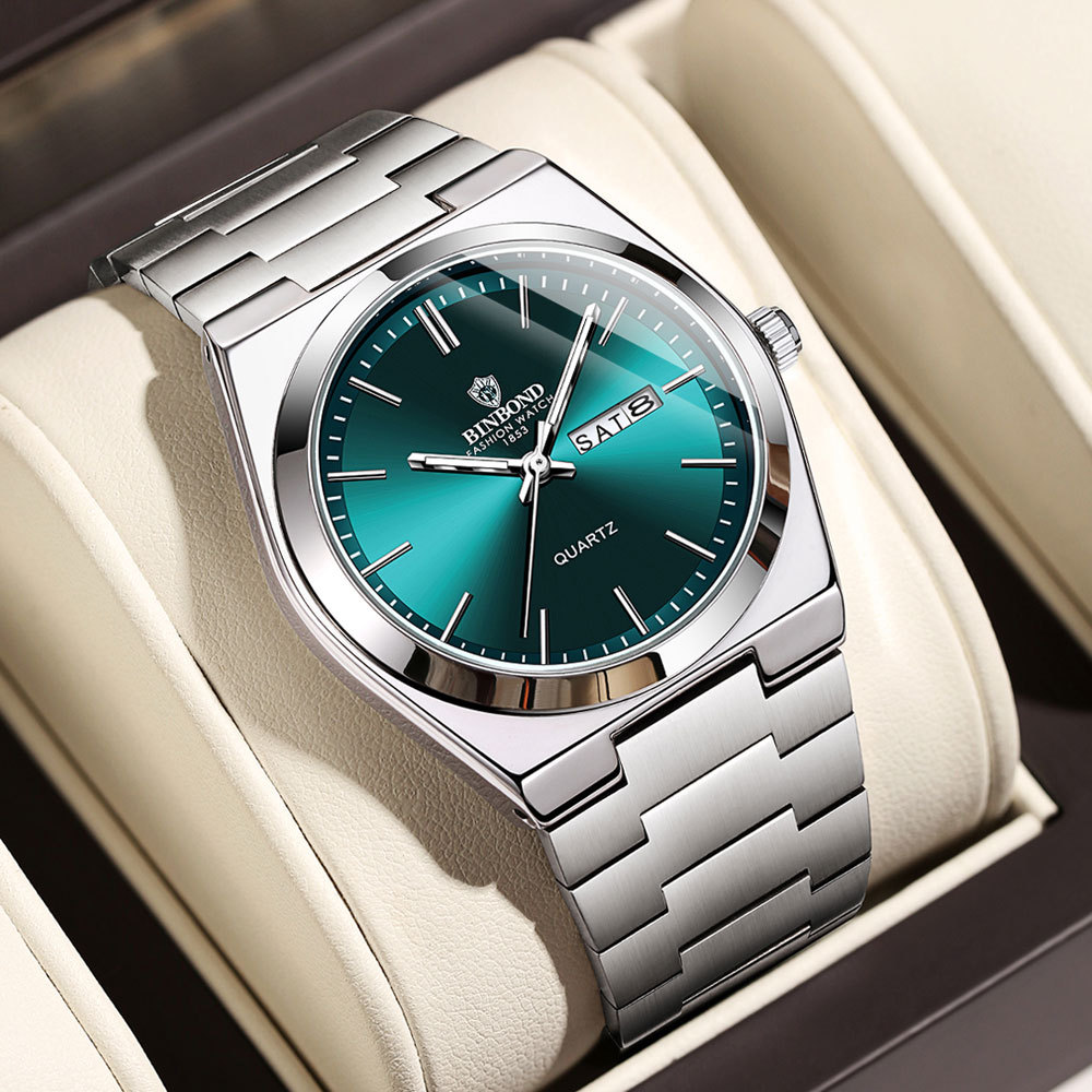 ساعة رجالية أصلية من BINBOND،  - مراجعة Seiko Watch 5 Sports وسعره
