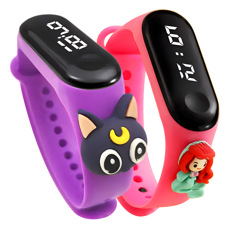 ساعة ذكية متعددة الألوان للأطف - مراجعة Smartwatch Watches For Kid Boy وسعره