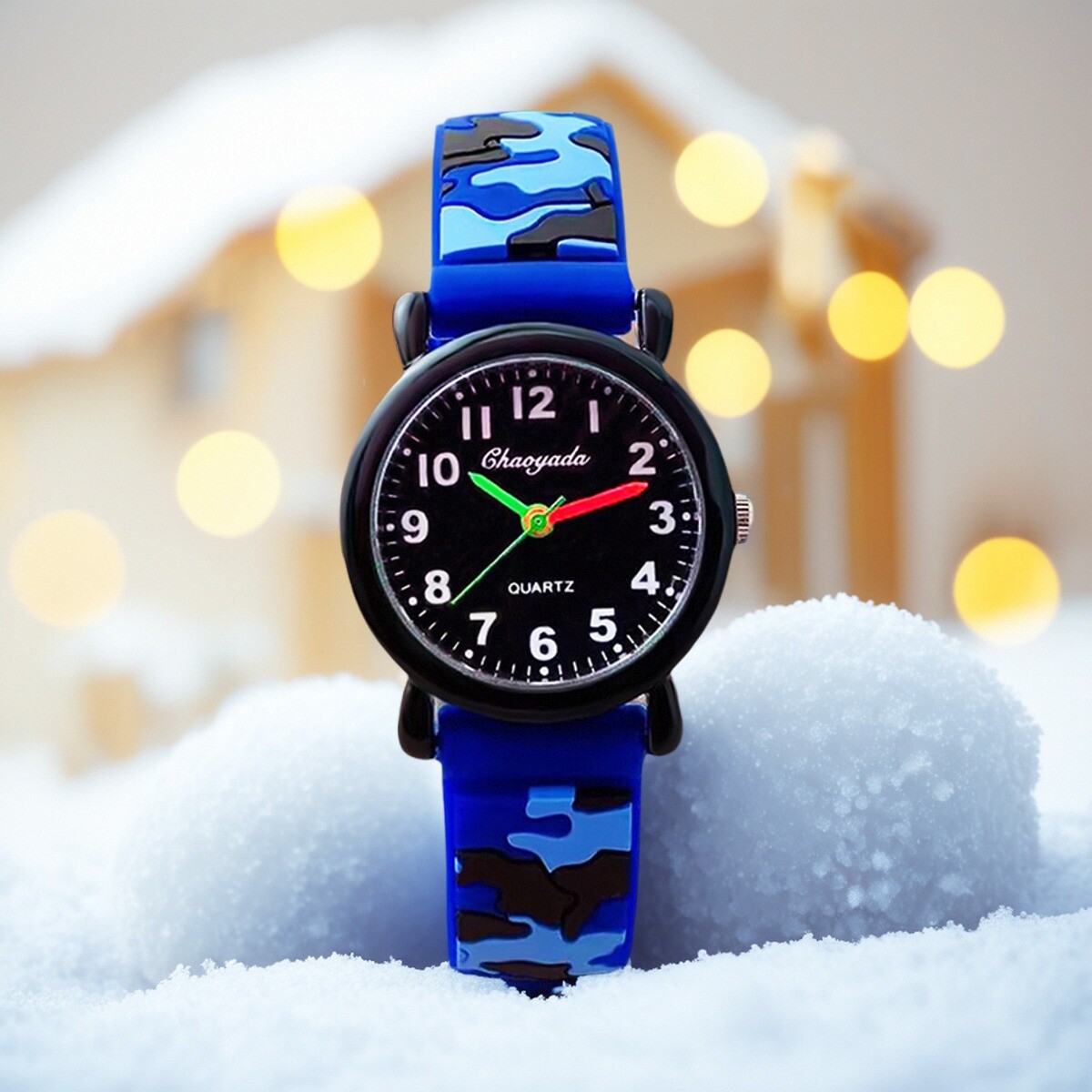 ساعات يد كوارتز تناظرية للأطفا - مراجعة Smartwatch Watches For Kid Boy وسعره