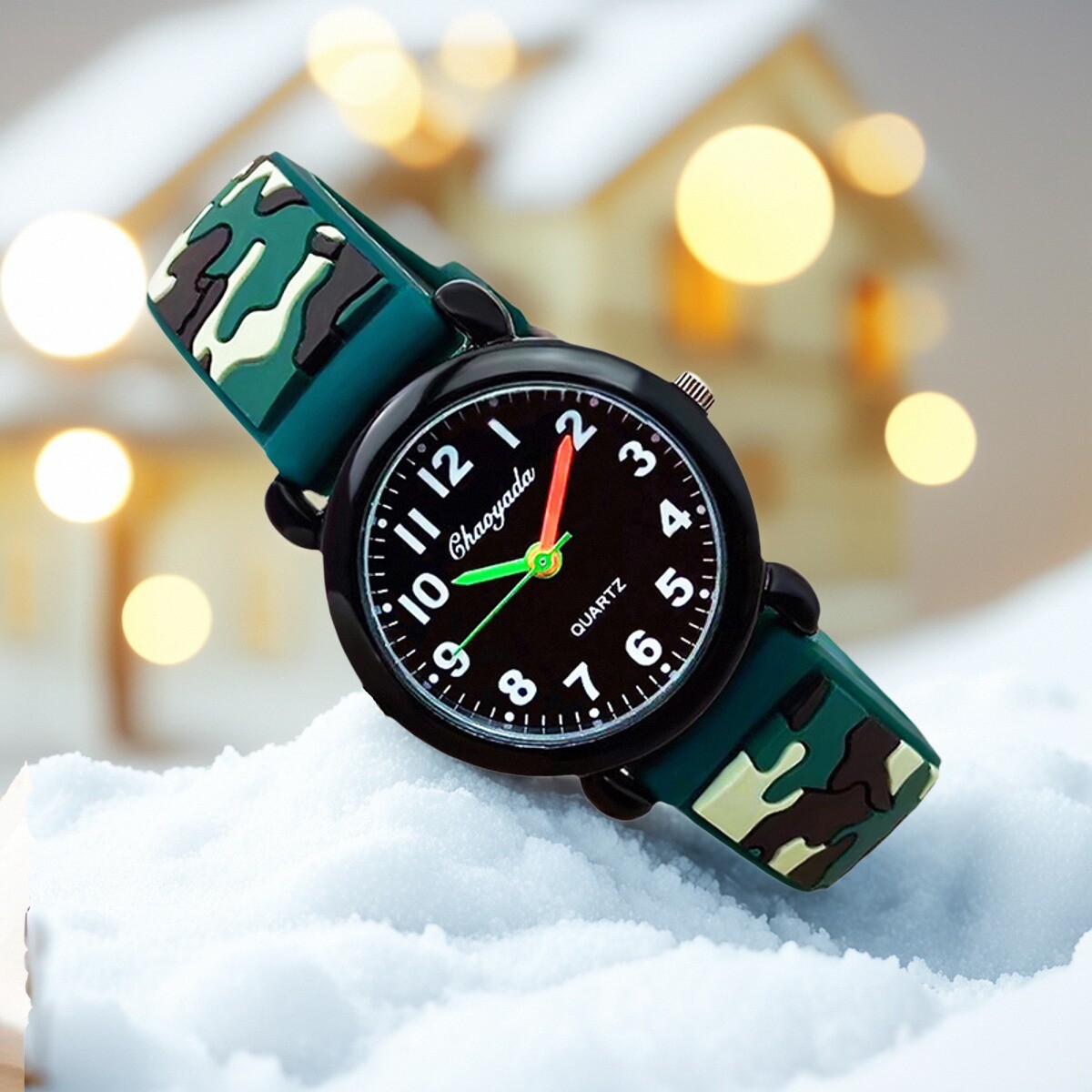 ساعات يد كوارتز تناظرية للأطفا - مراجعة Smartwatch Watches For Kid Boy وسعره