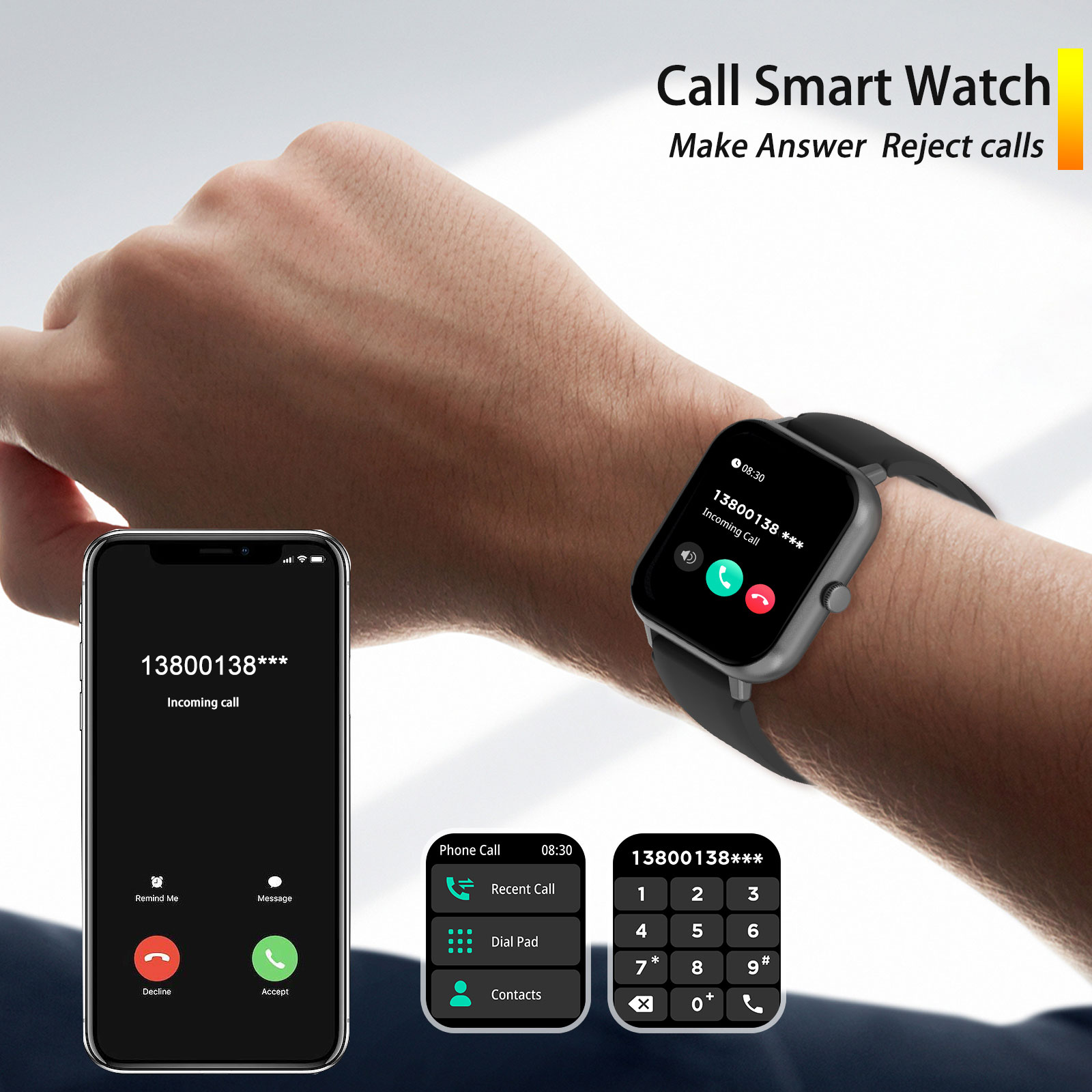 ساعة ذكية متعددة الأوضاع الريا - مراجعة Smartwatch Iphone Watches For Women وسعره