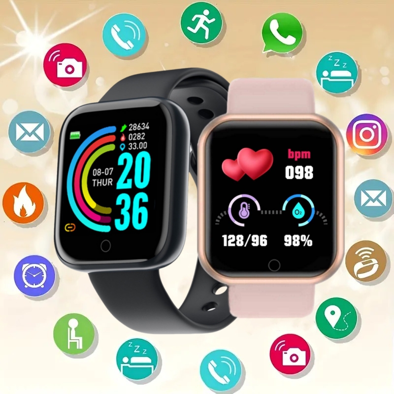 ساعة ذكية للرجال والنساء ، ساع - مراجعة Smartwatch Sports Watches For Men وسعره
