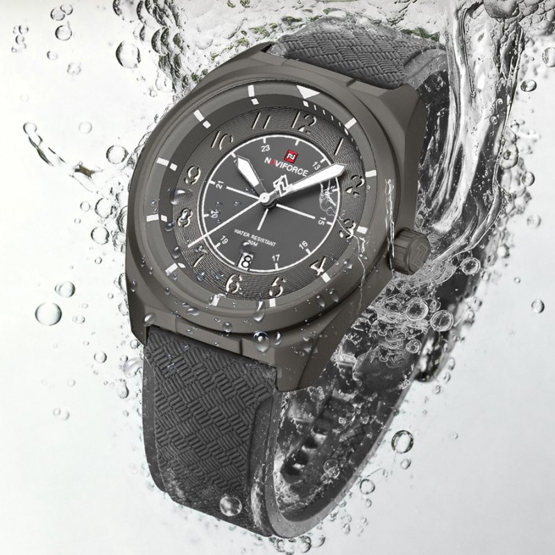 ساعة نافيفورس للرجال بحركة كوا - مراجعة Smartwatch Sports Watches For Men وسعره