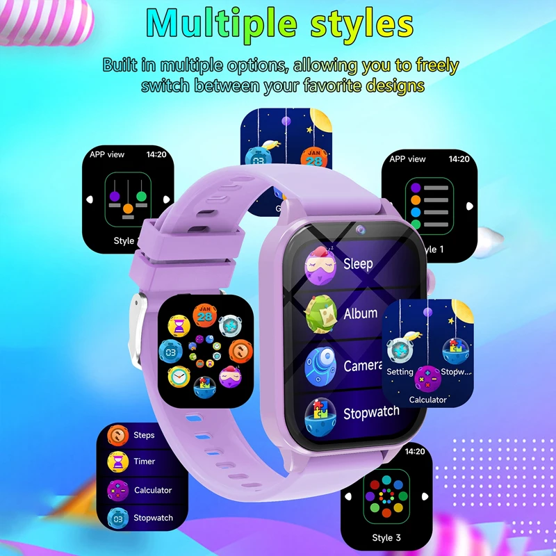 لعبة أطفال ساعة ذكية مصباح يدو - مراجعة Smartwatch Watches For Kid Boy وسعره