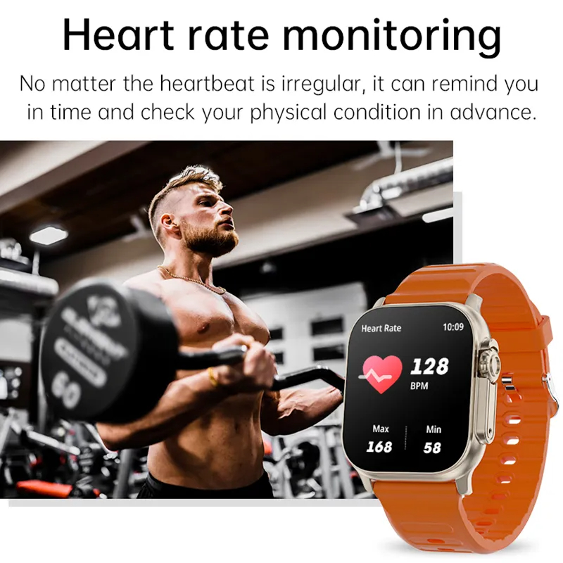 ساعة ذكية T900 Ultra للرجال با - مراجعة Watch Iwo وسعره
