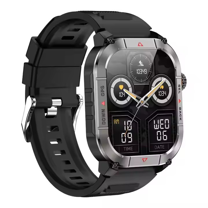 جديد HK84 الرجال ساعة ذكية AMO - مراجعة Smartwatch Sports Watches For Men وسعره