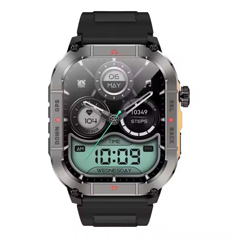 جديد HK84 الرجال ساعة ذكية AMO - مراجعة Smartwatch Sports Watches For Men وسعره