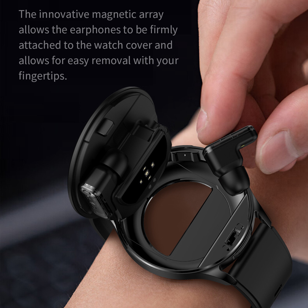 سماعة رأس TWS ساعة ذكية للرجال - مراجعة Smartwatch Noise Watches وسعره