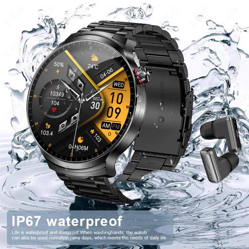 ساعة ذكية جديدة مع سماعات لاسل - مراجعة Smartwatch Noise Watches وسعره