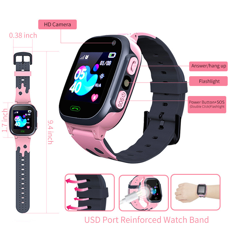 ساعة ذكية للأطفال مقاومة للماء - مراجعة Smartwatch Watches For Kid Boy وسعره