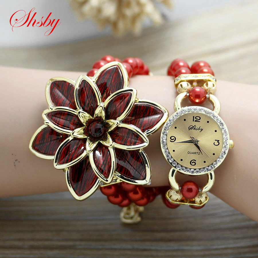 Shsby-حجر الراين الساعات للنسا - مراجعة Minimalist Thin Watch وسعره