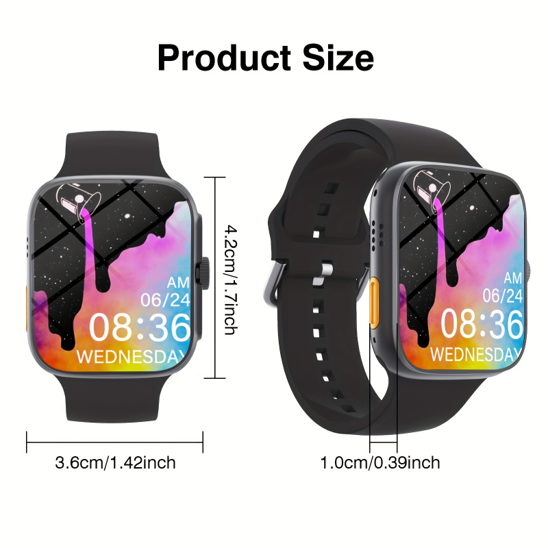 ساعة ذكية، شاشة عالية الدقة، م - مراجعة Smartwatch Iphone Watches For Women وسعره