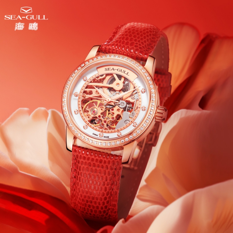 ساعة يد نسائية ميكانيكية من Se - مراجعة Skeleton Mechanical Watch وسعره