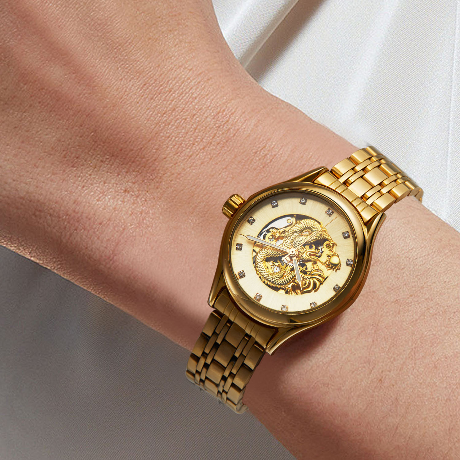 T-WINNER الراقية الفاخرة التني - مراجعة Skeleton Mechanical Watch وسعره