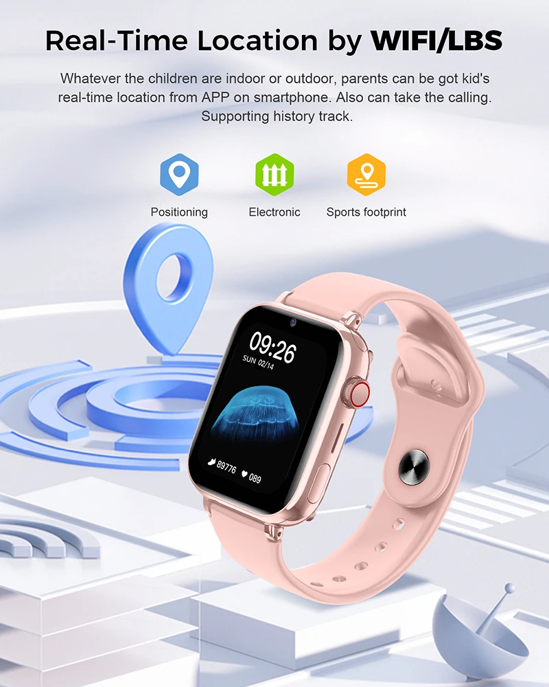 2025 ساعة ذكية للأطفال LBS الم - مراجعة Smartwatch Watches For Kid Boy وسعره