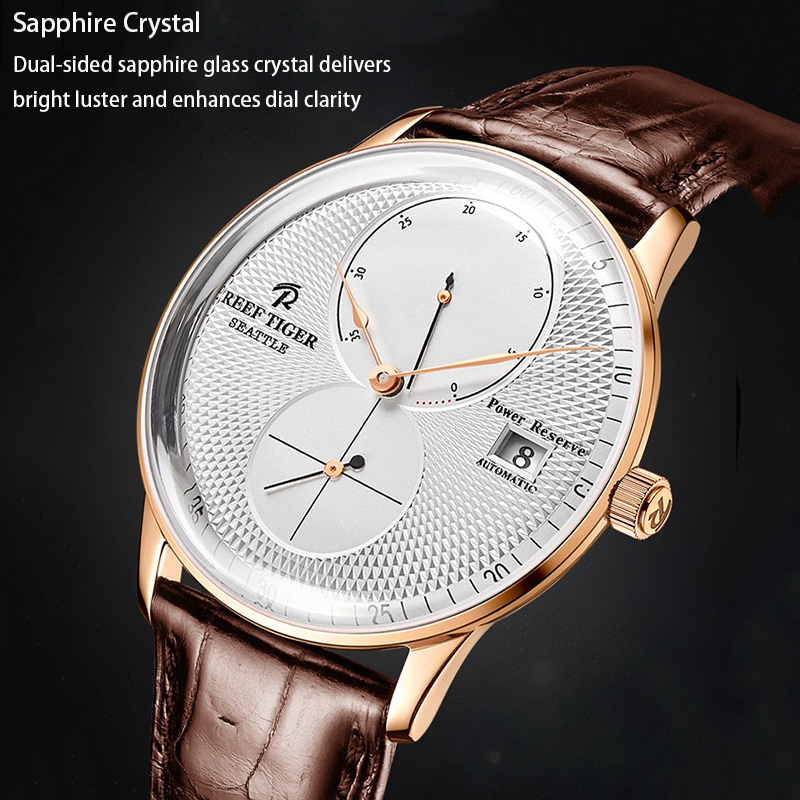 ساعة ميكانيكية مقاومة للماء لل - مراجعة Skeleton Mechanical Watch وسعره