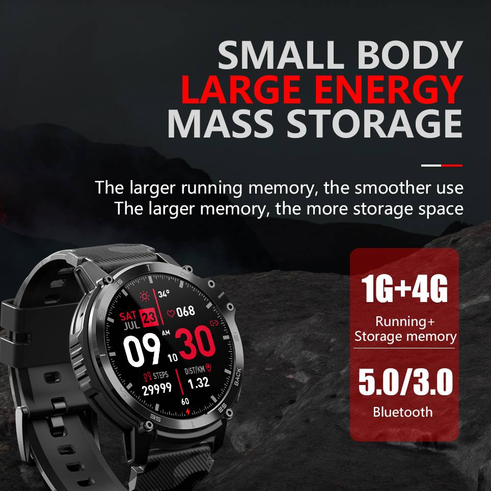 ساعة ذكية LEADOYS مع موسيقى خا - مراجعة Smartwatch Online Watches For Men وسعره