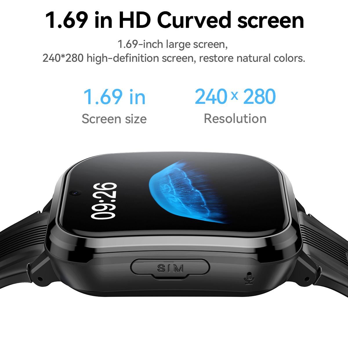 ساعة ذكية للأطفال HOCO Y108 بش - مراجعة Smartwatch Watches For Kid Boy وسعره